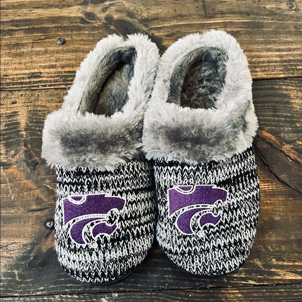 Kansas State K-State Wildcats slippers
